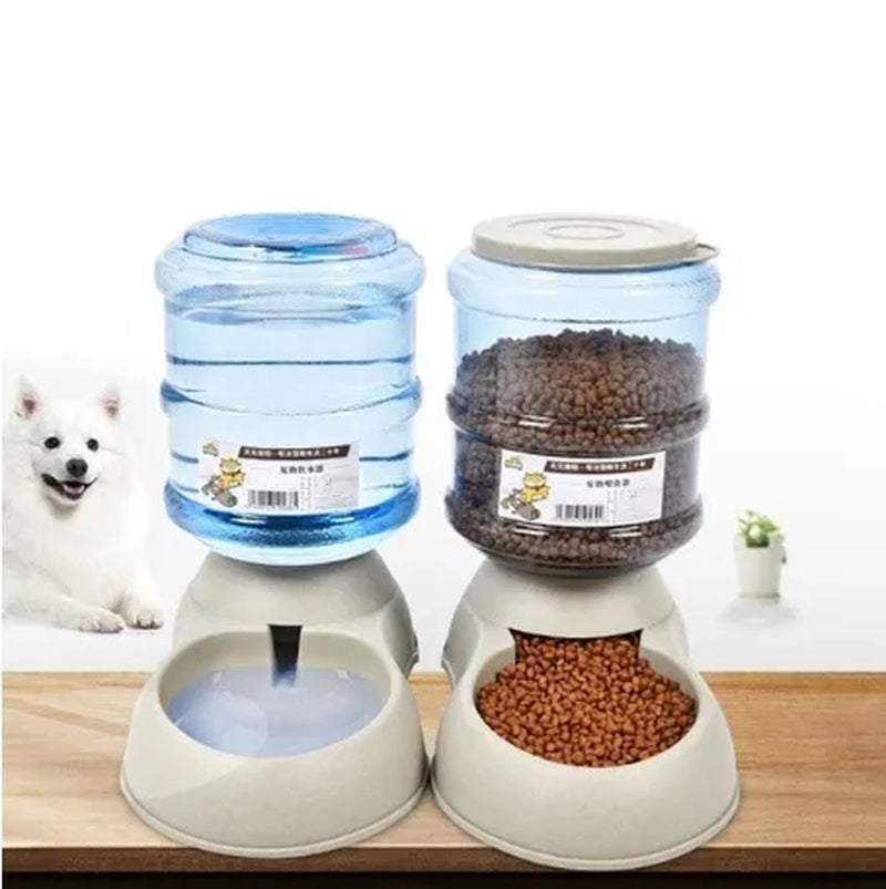 Fashion Home Pet Care Dog Pet Feeder 3.75L Large-Capacity Pet Drinking Water / Automatic Feeding Pet Supplies