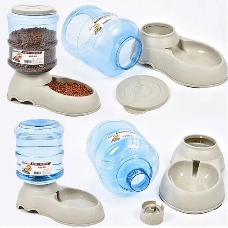 Fashion Home Pet Care Dog Pet Feeder 3.75L Large-Capacity Pet Drinking Water / Automatic Feeding Pet Supplies