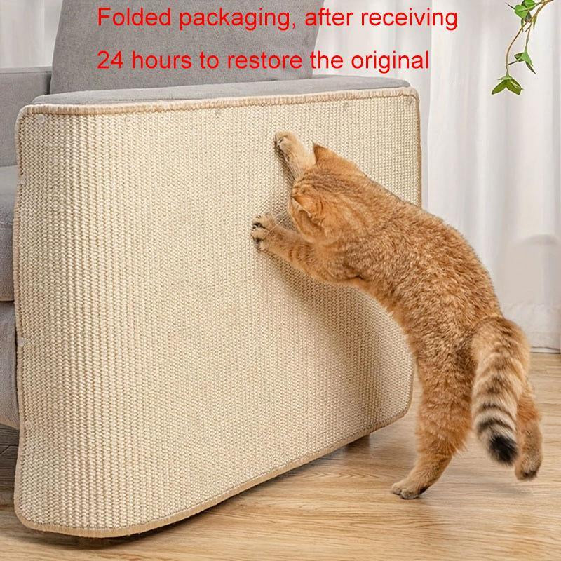 Durable Cat Scratching Pad, Summer Natural Rope Cat Scratcher, Multi-Purpose Dog & Cat Furniture for Pet Care, Pet Supplies, Valentine'S Day Gift, Cat Toys Tools