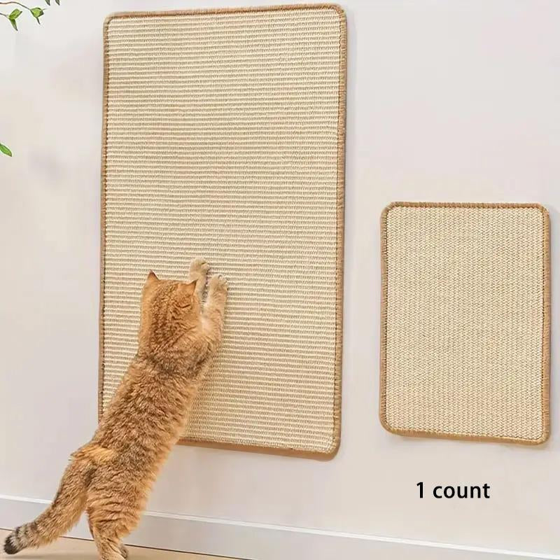 Durable Cat Scratching Pad, Summer Natural Rope Cat Scratcher, Multi-Purpose Dog & Cat Furniture for Pet Care, Pet Supplies, Valentine'S Day Gift, Cat Toys Tools