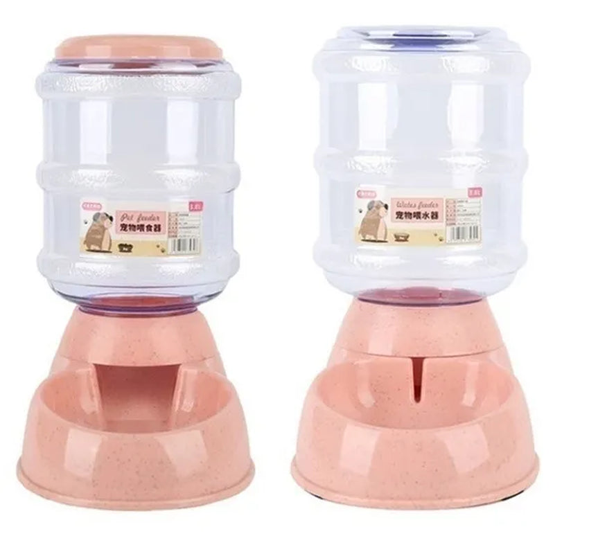 Fashion Home Pet Care Dog Pet Feeder 3.75L Large-Capacity Pet Drinking Water / Automatic Feeding Pet Supplies