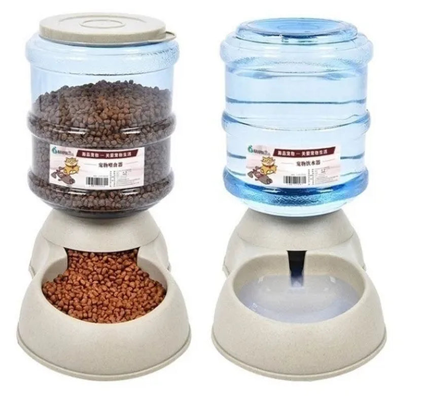 Fashion Home Pet Care Dog Pet Feeder 3.75L Large-Capacity Pet Drinking Water / Automatic Feeding Pet Supplies