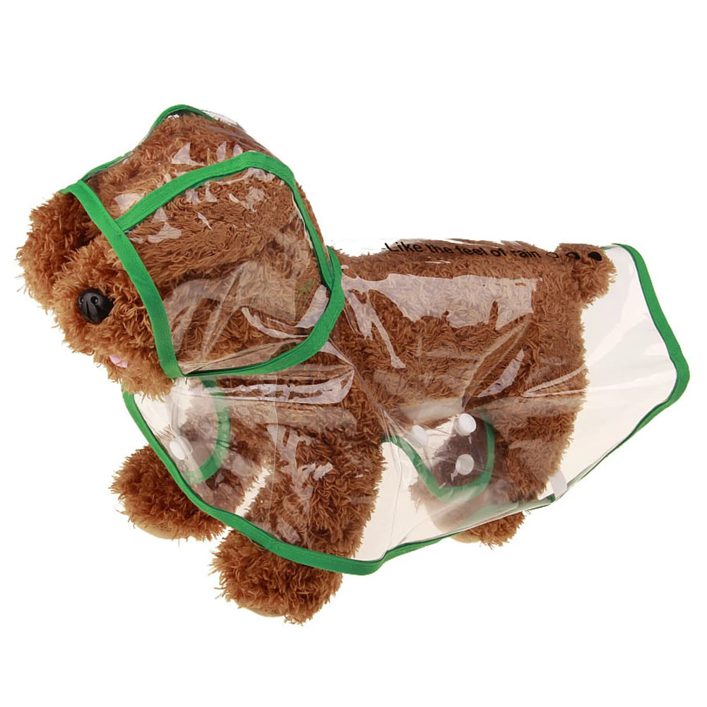 Dog Walking Waterproof Clear Cover Built-In Leash Rain Sleet Snow Pet Umbrella Pet Products