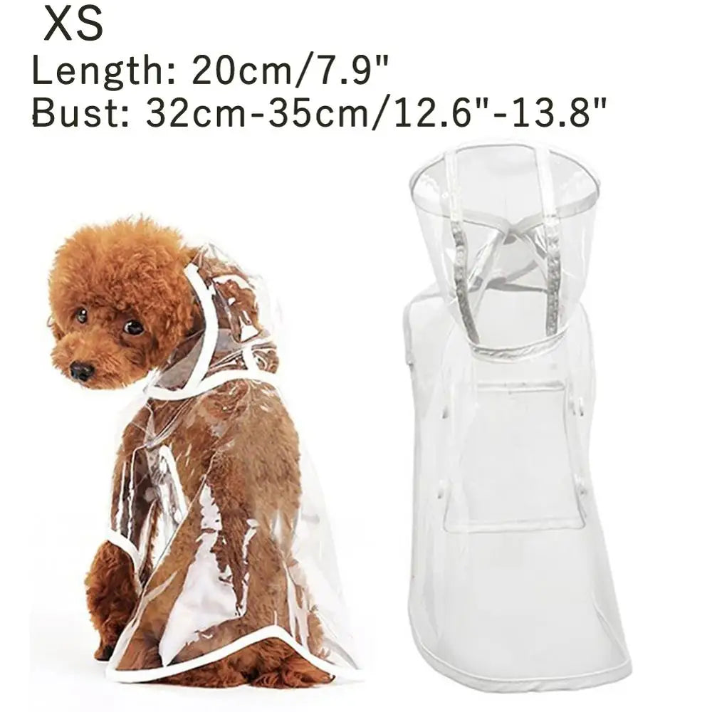 Dog Walking Waterproof Clear Cover Built-In Leash Rain Sleet Snow Pet Umbrella Pet Products