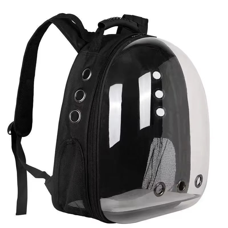 Pet Cat Space Bag Travel Pet Carrying Backpack Transparent Breathable Pet Travel