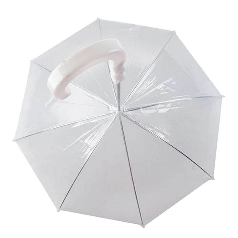 Dog Walking Waterproof Clear Cover Built-In Leash Rain Sleet Snow Pet Umbrella Pet Products